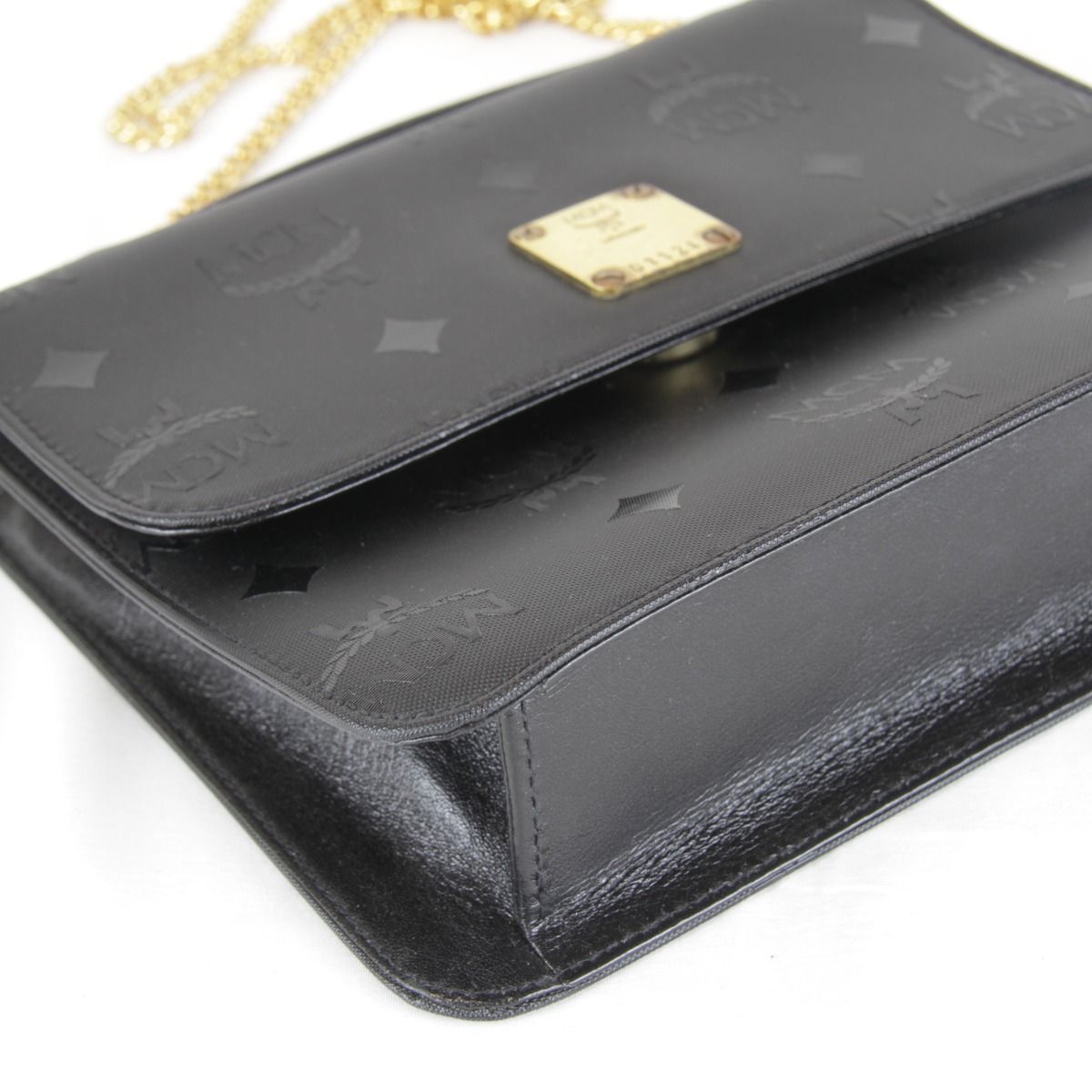 良品『USED』MCM【エム・シー・エム】 ヴィセトス 2way チェーン ミニ