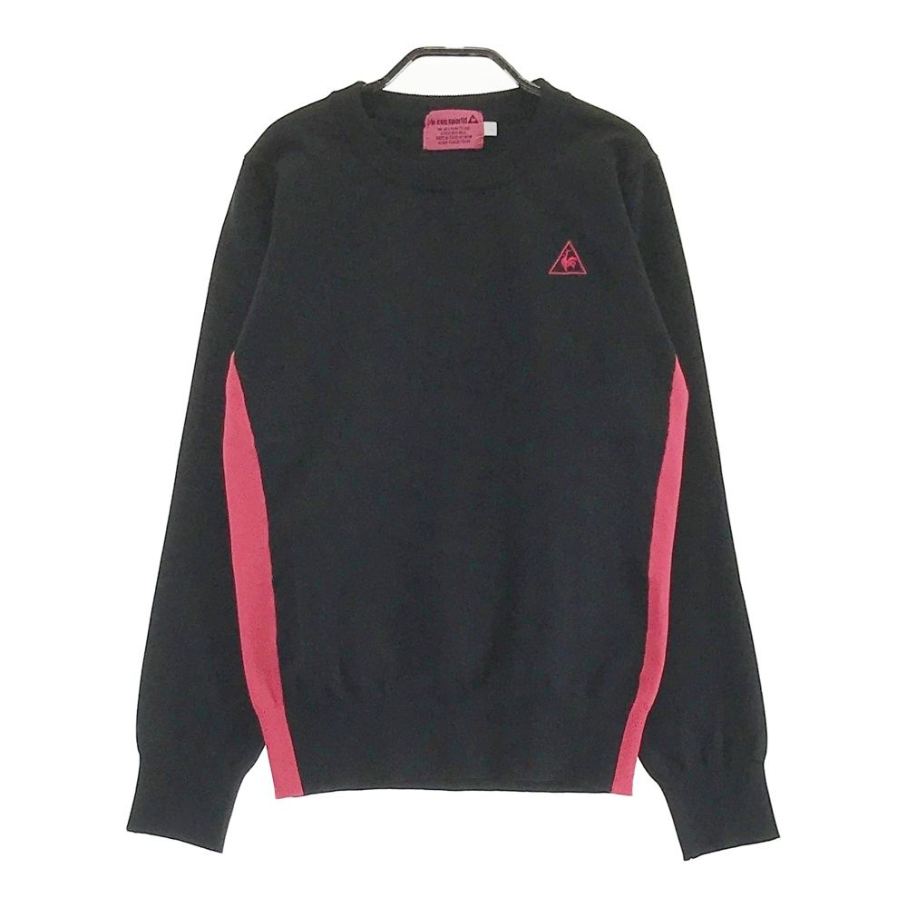 サイズ：L LE COQ GOLF ルコックゴルフ ニット セーター ブラック系 