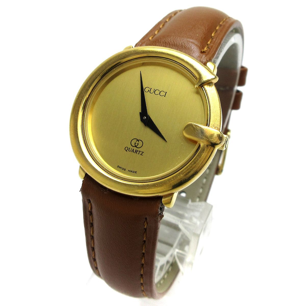 グッチ GUCCI Gベゼル Gウォッチ ゴールド ボーイズ 3600 時計 ユニ