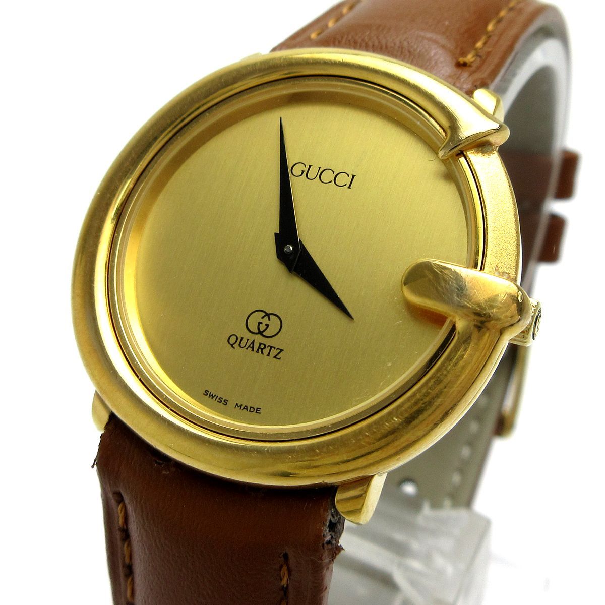 美品グッチ3600時計 グッチ GUCCI Gベゼル Gウォッチ ゴールド ボーイズ 3600 時計 ユニ