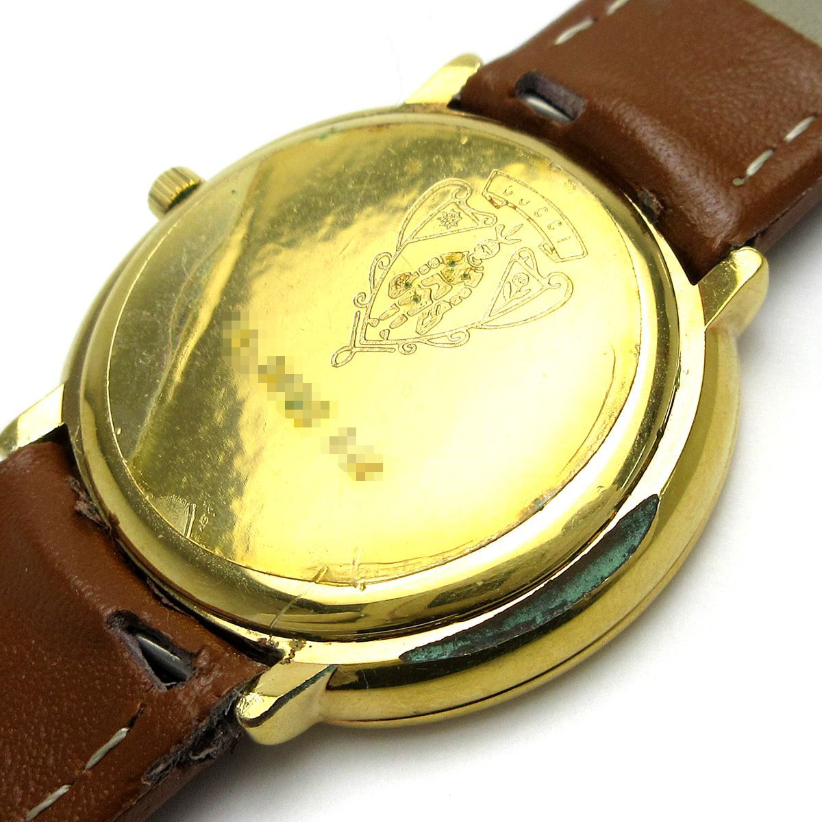 グッチ GUCCI Gベゼル Gウォッチ ゴールド ボーイズ 3600 時計 ユニ