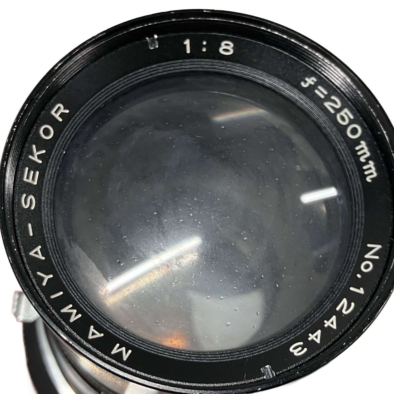 MAMIYA マミヤ SEKOR 1:8 f=250mm マミヤ カメラレンズ 中判カメラ 