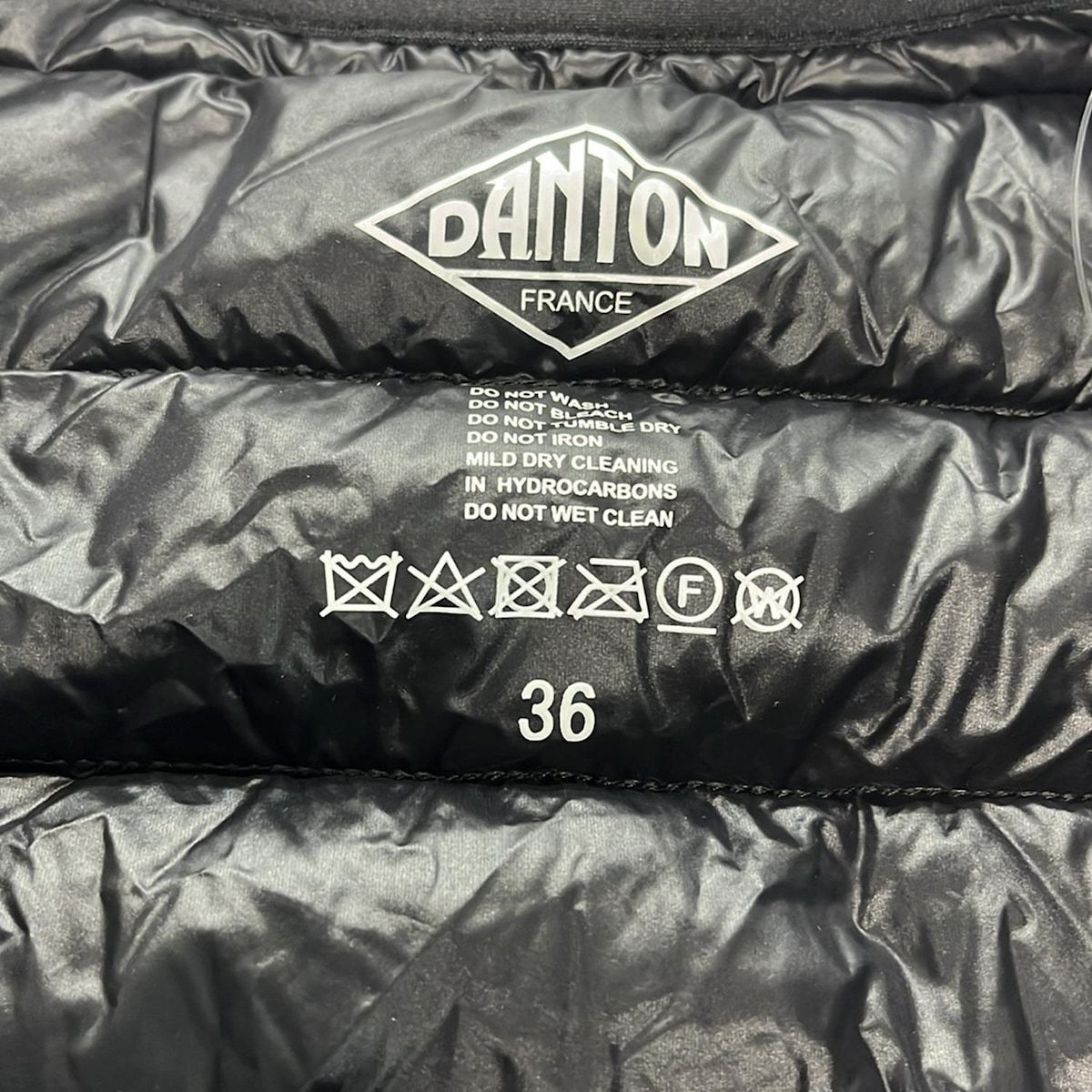 DANTON(ダントン) ダウンジャケット サイズ36 S レディース美品 黒 冬 