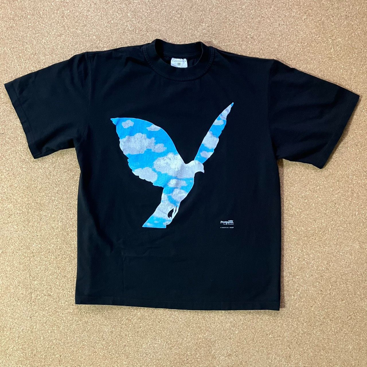 90s magritte ルネ マグリット フランス製 Mサイズ tシャツアートT