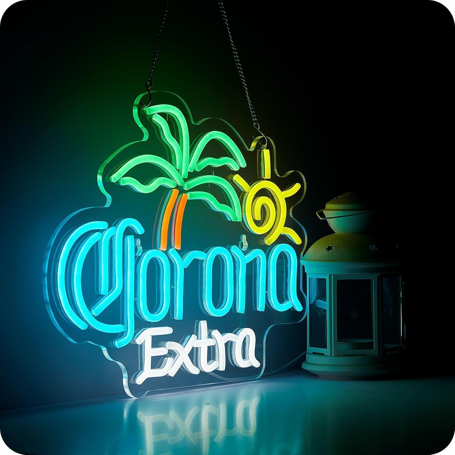 ネオンライト LED 照明 corona アメリカン 雑貨 ポップ看板 居酒屋 壁 