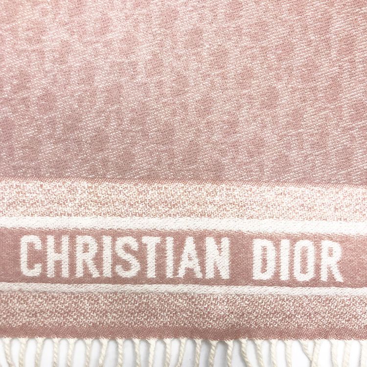 Christian Dior クリスチャンディオール DIOR オブリーク カシミヤ