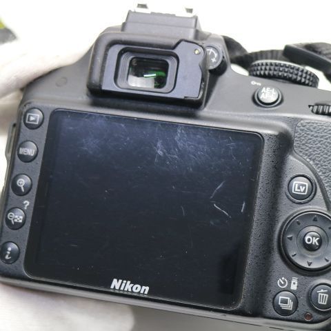 美品 Nikon D3300 ダブルズームキット ブラック 即日発送 Nikon 