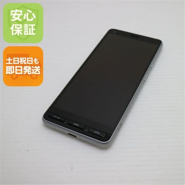 超美品 A001KC Y!mobile かんたんスマホ2 シルバー スマホ 白ロム 土日 