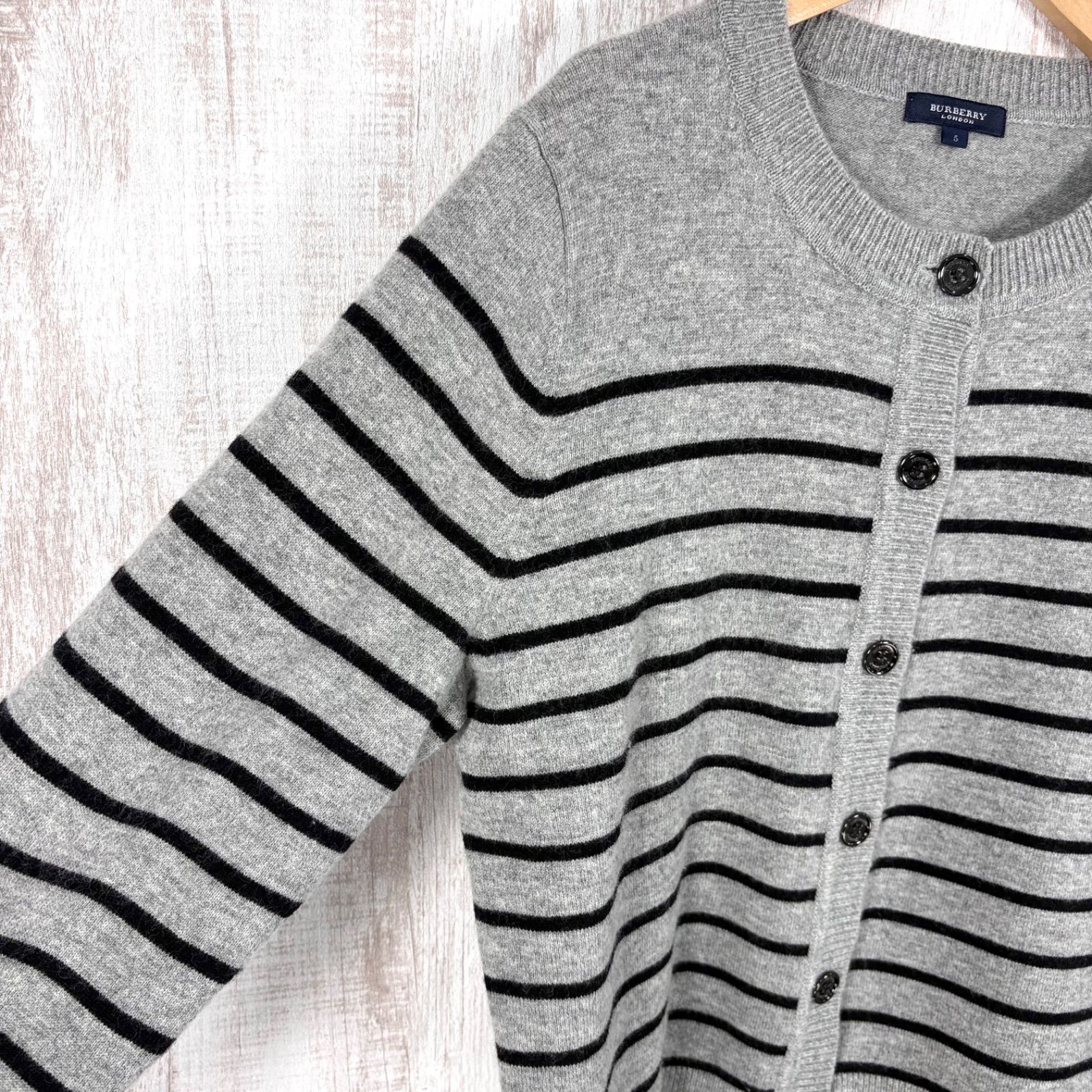 美品 BURBERRY London カシミア ニット ロングニット BURBERRY - 美品