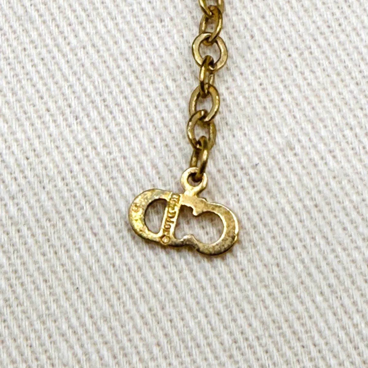 ☆美品 Christian Dior クリスチャン ディオールゴールドカラー 