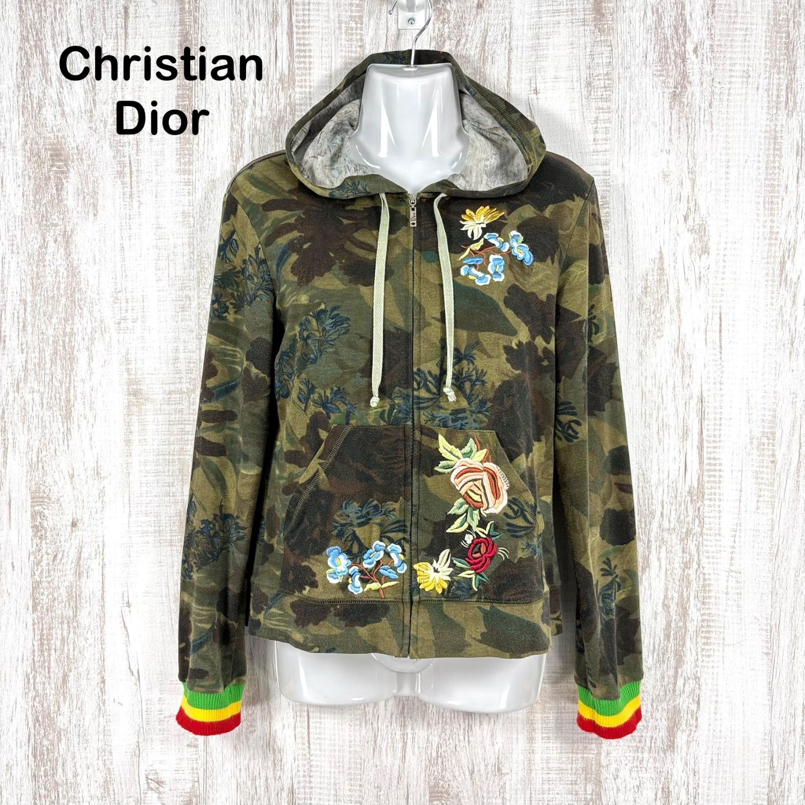DIOR 花柄パーカー | ヤマダウェブコム