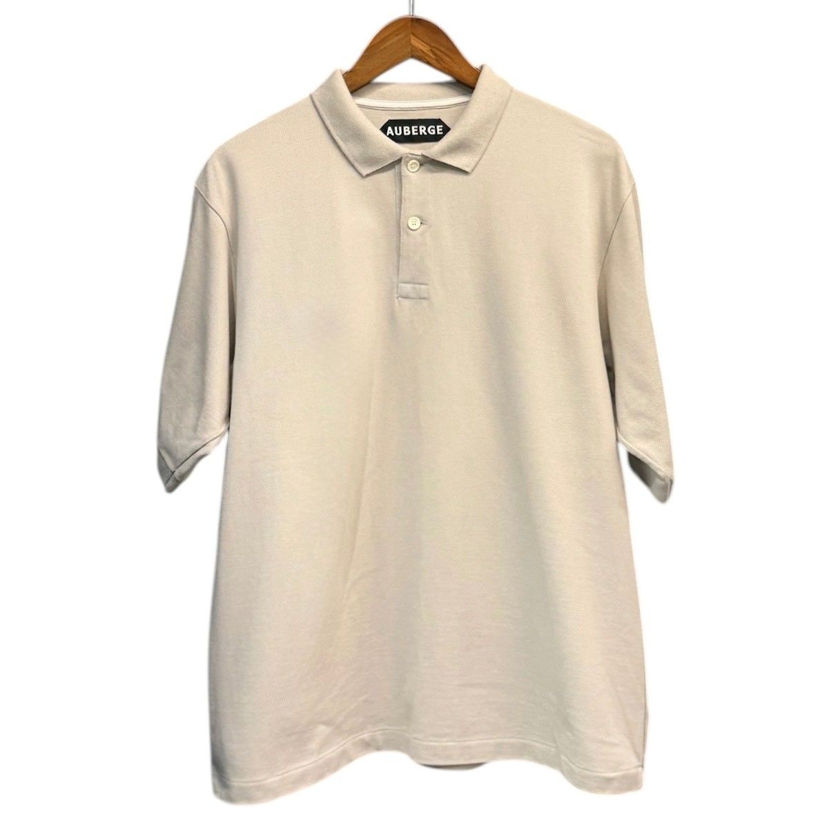 AUBERGE オーベルジュ NIVEN30 POLO ポロシャツ 42 アイボリー 15341