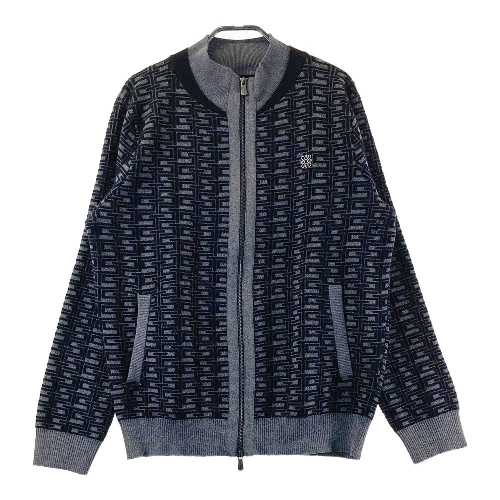 サイズ：L ST ANDREWS セントアンドリュース ニット ジップジャケット 