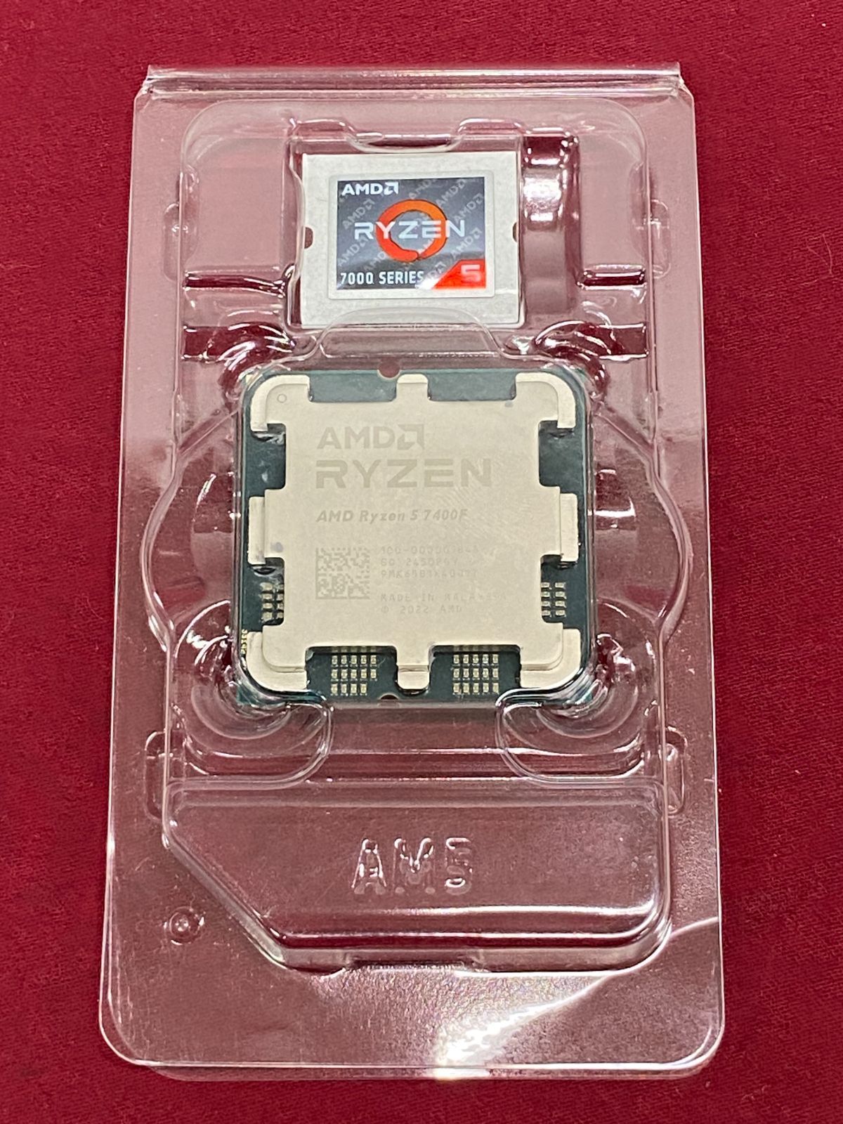 未検品】AMD Ryzen 5 7400F 中古現状品 - メルカリ