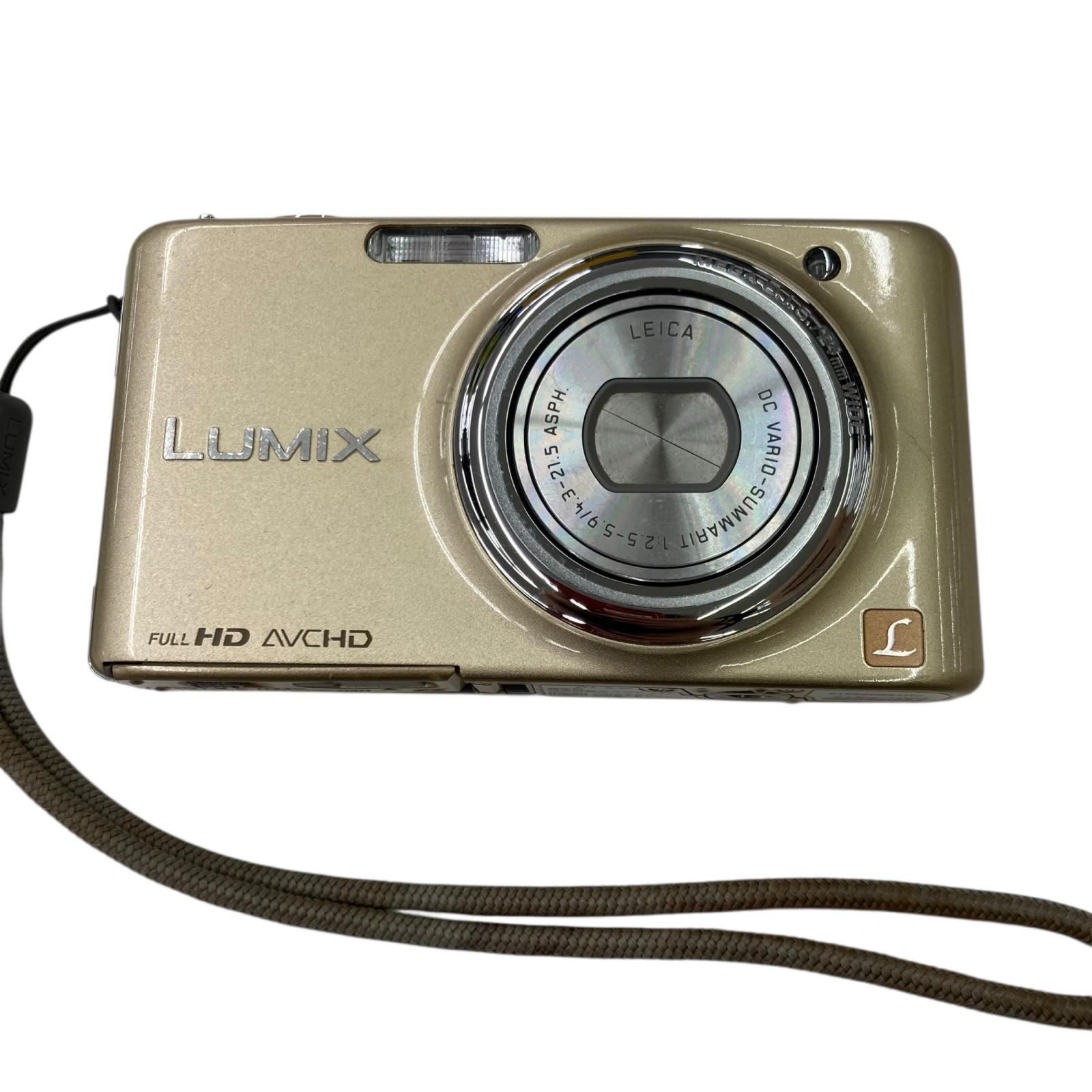 186001 動作確認済み Panasonic パナソニック デジカメ LUMIX DMC-FX77 