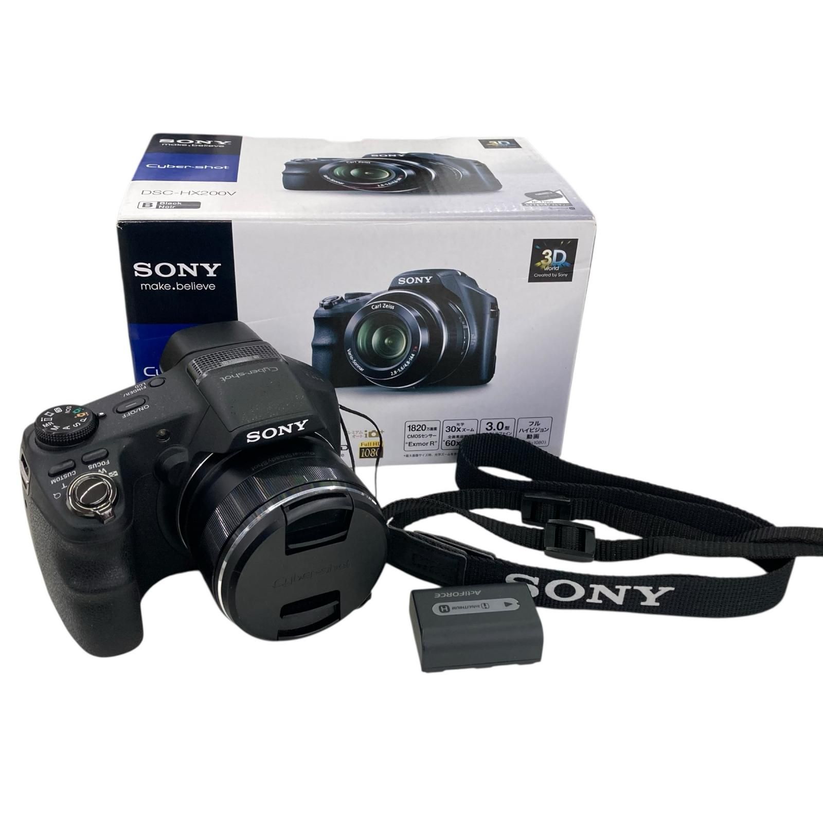 186000 動作未確認 SONY ソニー Cyber-shot デジタルカメラ DSC-HX200V