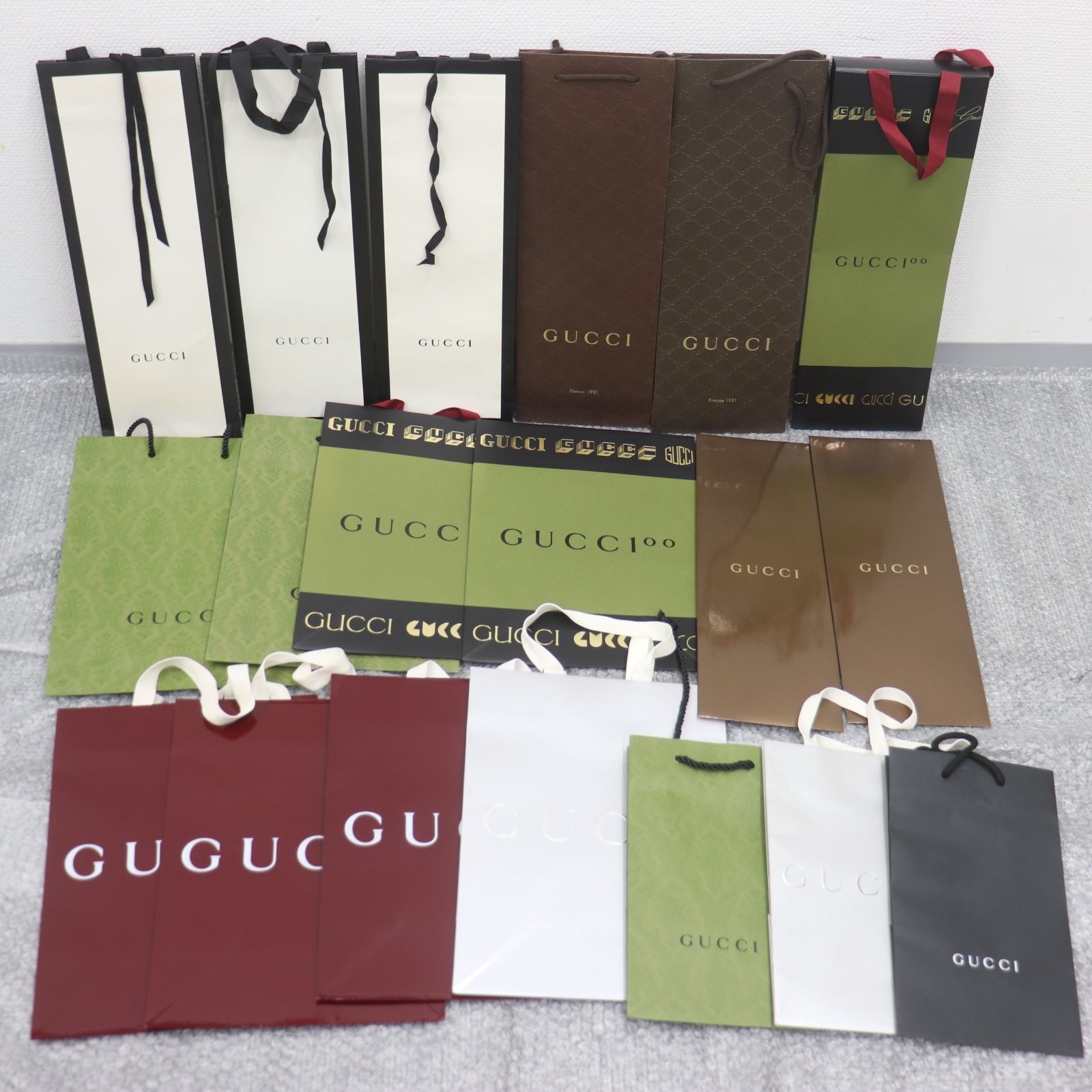 ITSQ2AH71M14 GUCCI グッチ GG BOX 空き箱 ショッパー 純正 紙袋