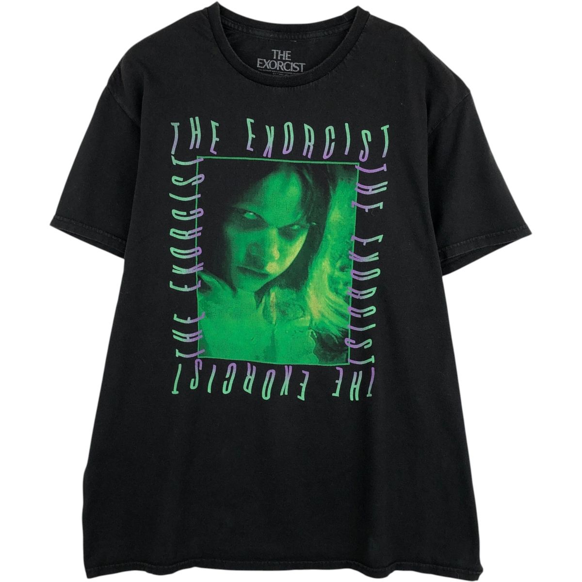 古着 THE EXORCIST エクソシスト 映画 ムービーTシャツ メンズXL相当 