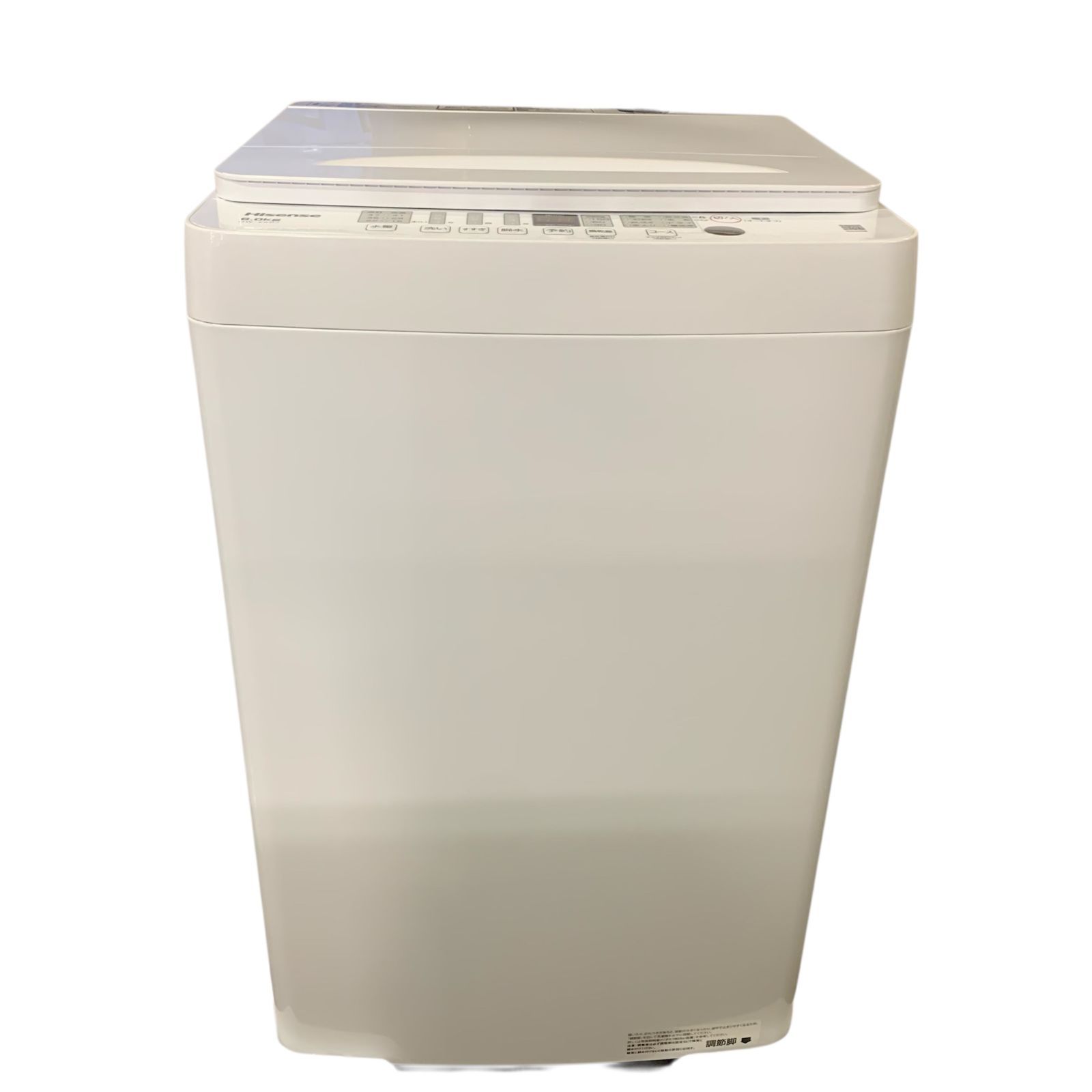 ST-04【中古】ハイセンス 全自動洗濯機 HW-K60J （洗濯6kg /上開き 