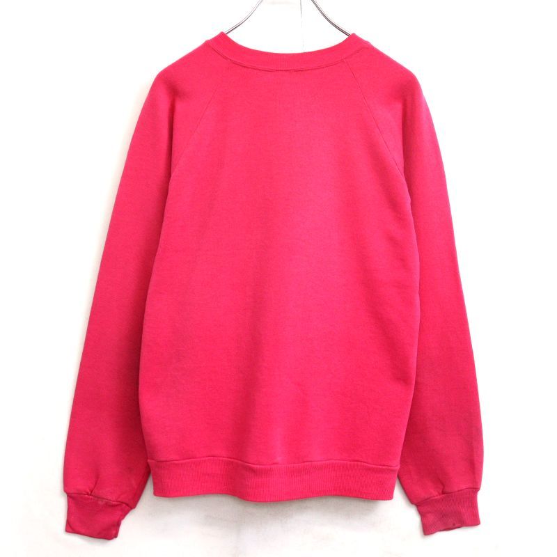 80s USA製 vintage カレッジプリント ラグラン スウェット トレーナー 