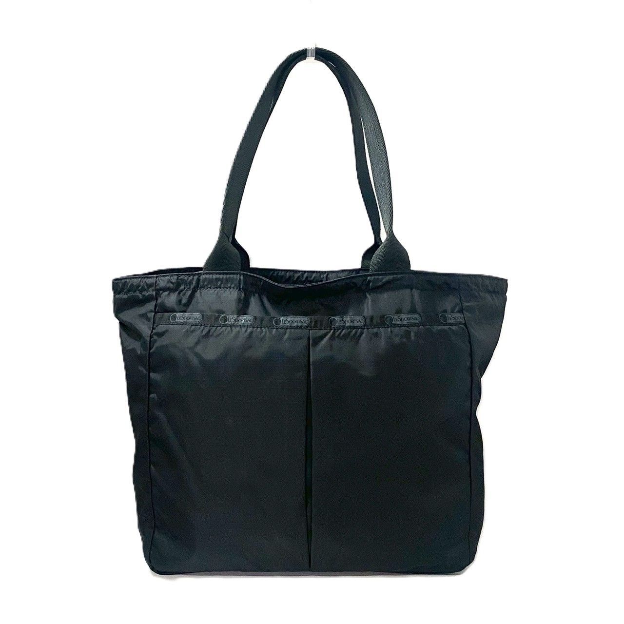 LeSportsac】トートバッグ ナイロン ブラック/黒 ポーチ付き マザーズ 
