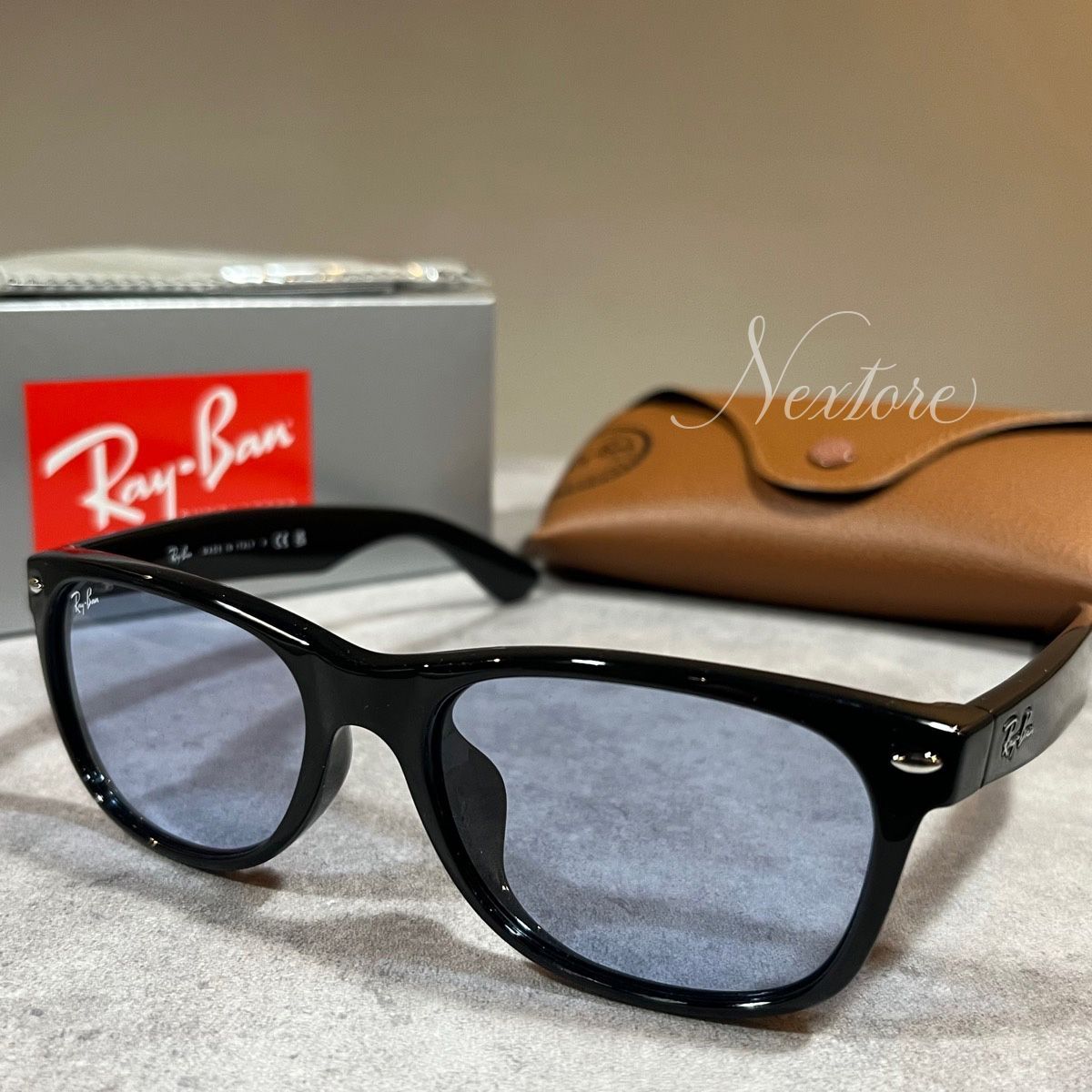 正規品 新品 Ray-Ban レイバン RB2132F 601/64 55 イタリア製 NEW 