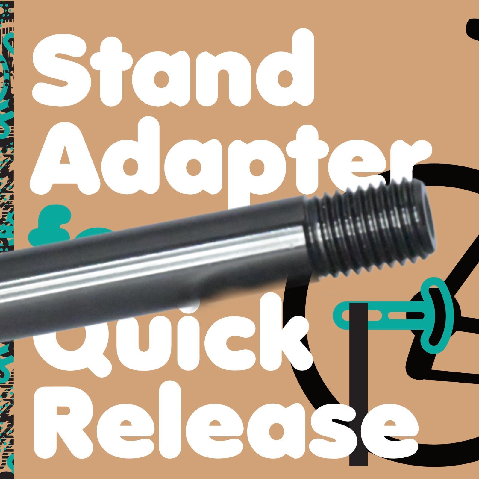 KAISE Stand Adapter for QuickRelease 両足スタンドアダプタ 特殊 