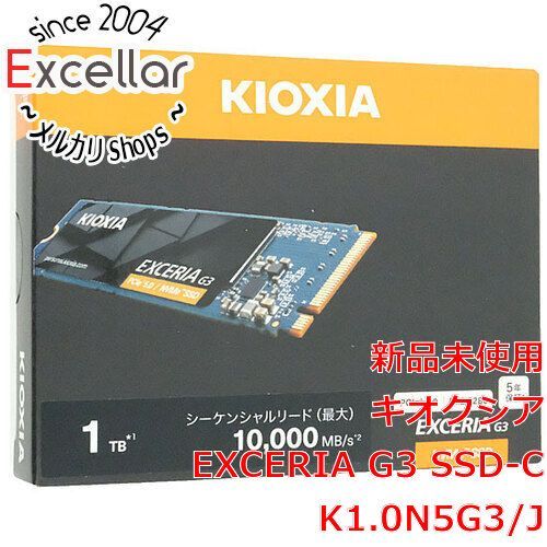 bn:14] キオクシア EXCERIA G3 SSD-CK1.0N5G3/J 1TB - メルカリ