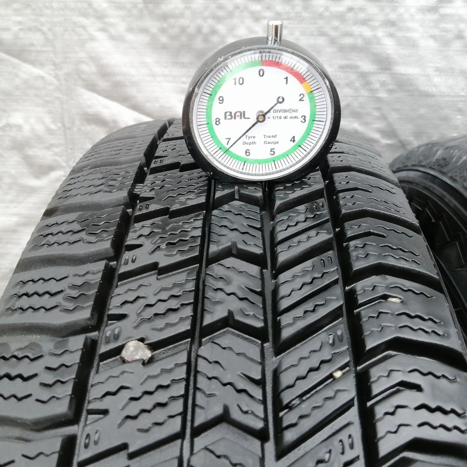 社外アルミ スタッドレスタイヤ付 4本 14インチ 155/65R14