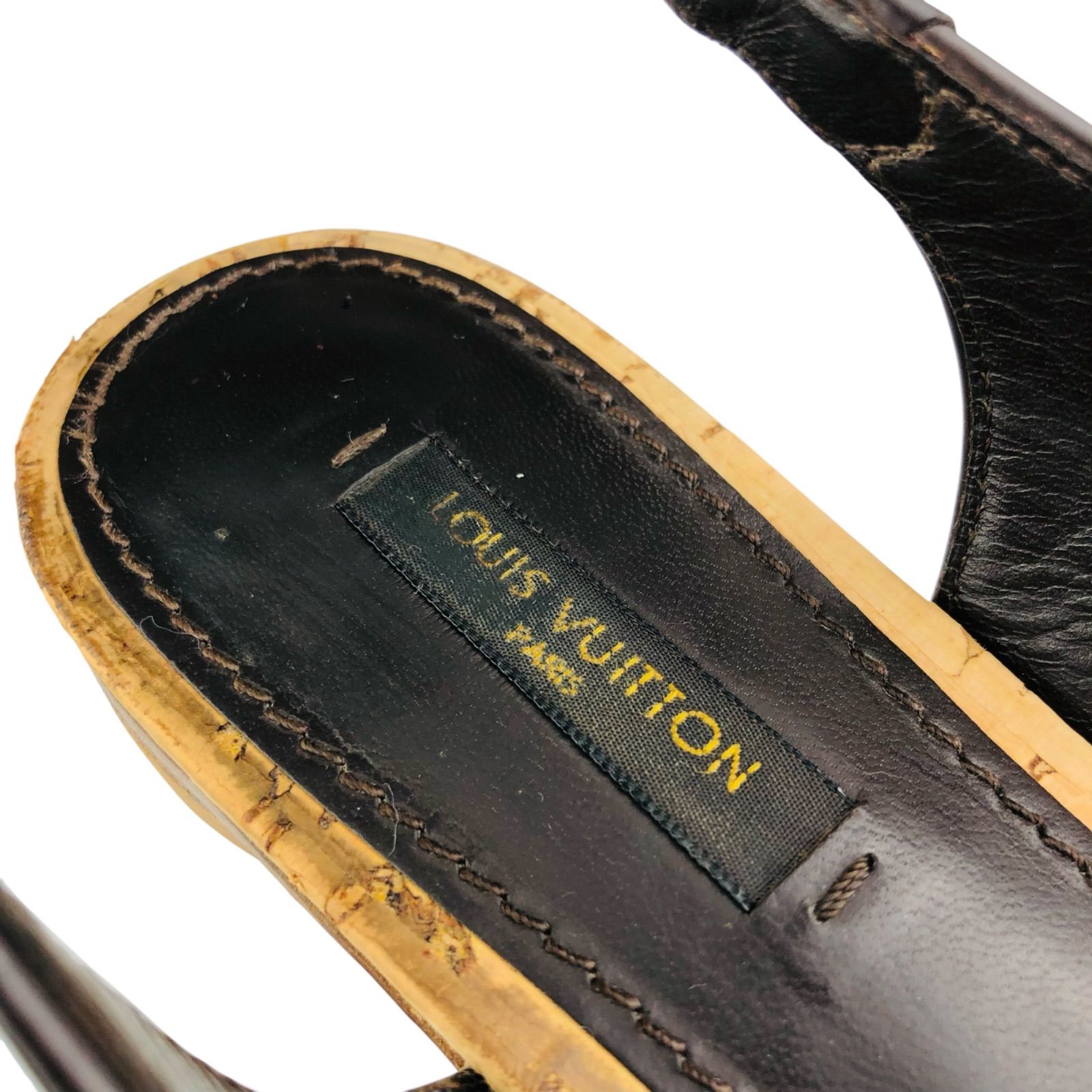 LOUIS VUITTON☆ルイヴィトン・レディース レザー切替し モノグラム 