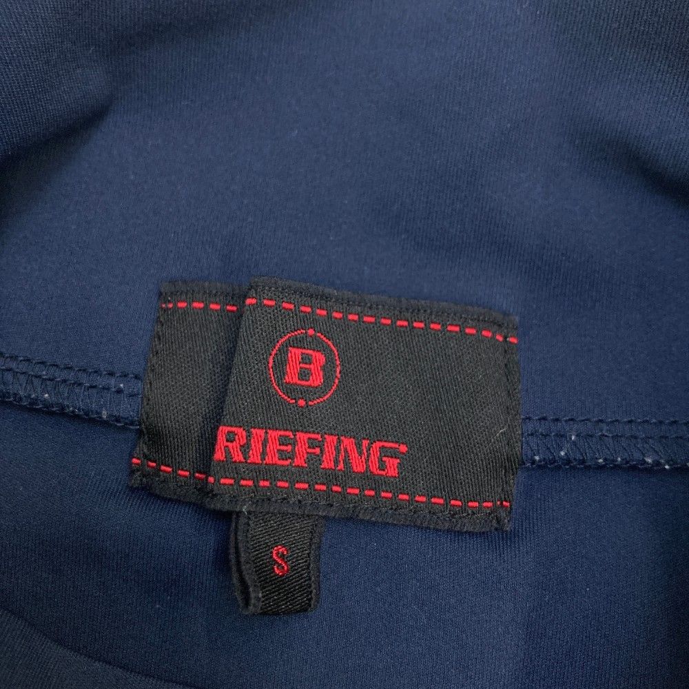 サイズ：S BRIEFING GOLF ブリーフィング モックネック 長袖Tシャツ