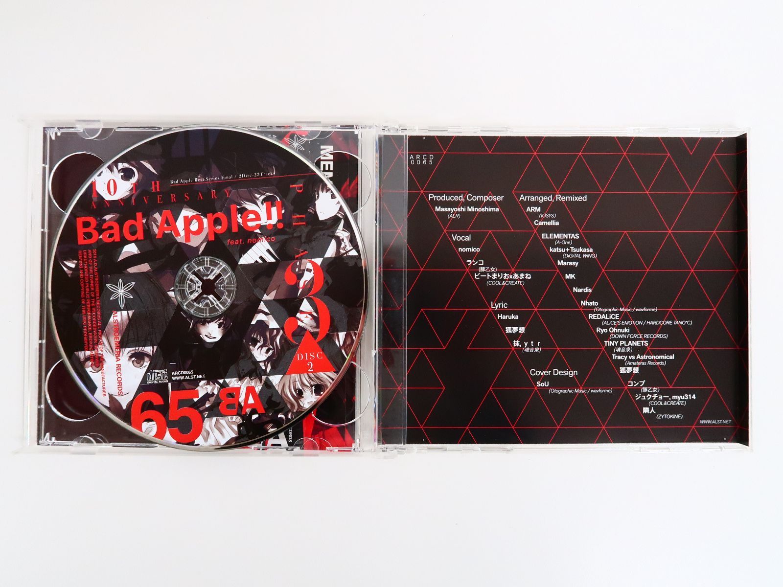 東方系同人CD Bad Apple!! feat.nomico 10th Anniversary PHASE3 