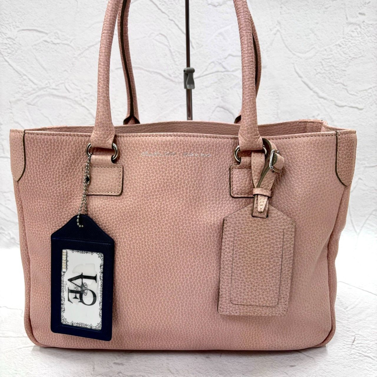 極美品】ADMJ/エーディーエムジェー トートバッグ/ハンドバッグ くすみ 