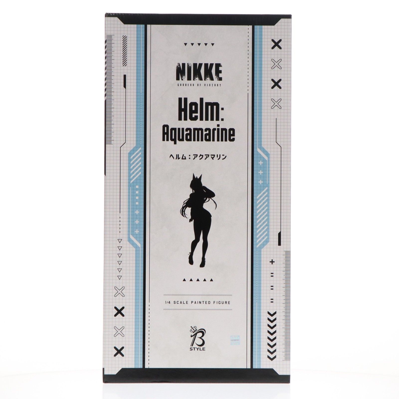 勝利の女神：NIKKE ヘルム：アクアマリン 1/4 フィギュア[フリーイング] B-style ヘルム:アクアマリン 勝利の女神:NIKKE(ニケ) 1/4 完成品