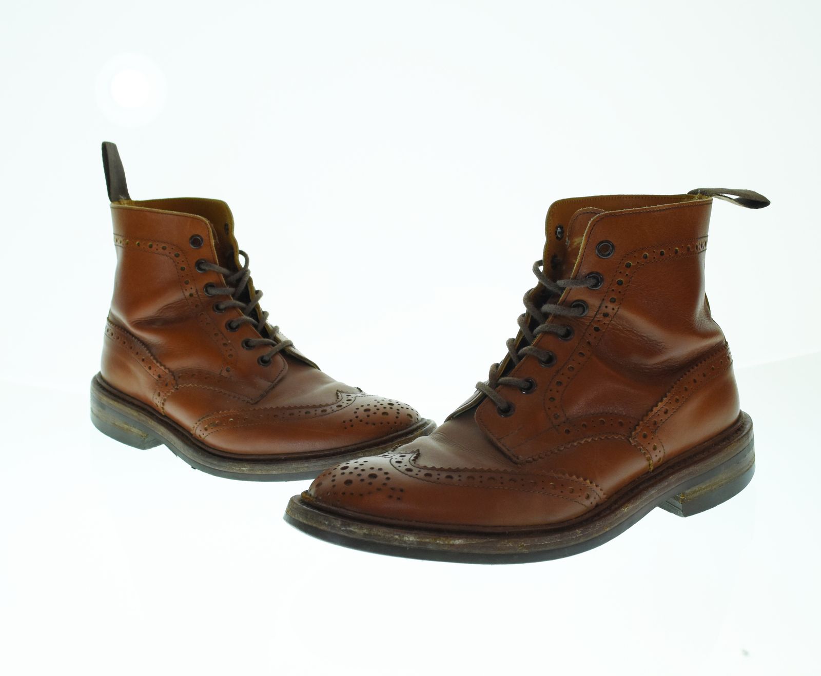 트리커스 트리커스 몰튼 몰튼 풀 브로그 컨트리 부츠 헌팅 다이나이트 솔 메이드 인 잉글랜드 M2508 남성용 슈즈 부츠 기타 브라운 46208 25.5cm 103S-1581