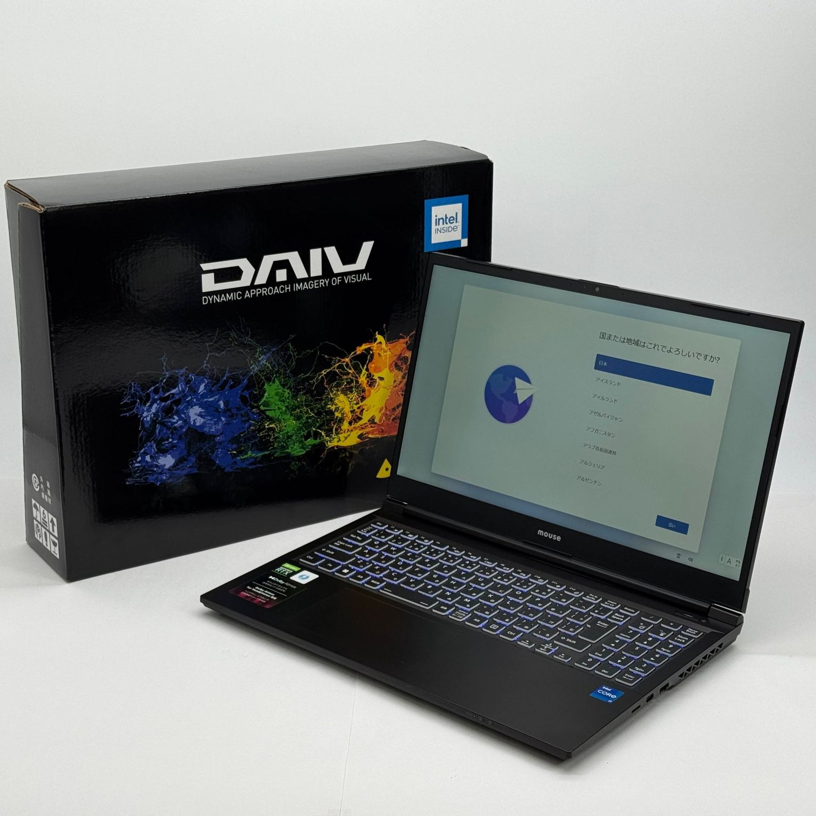 mouse DAIV 5N-MA ゲーミングノート i7 RTX3060 - メルカリ
