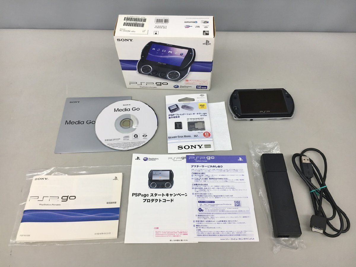 SONY　ソニー　PSP-N1000 PSP go　PlayStation Portable Go プレイステーション　ポータブル　ゴー　ゲーム機　ジャンク PSP go Portable