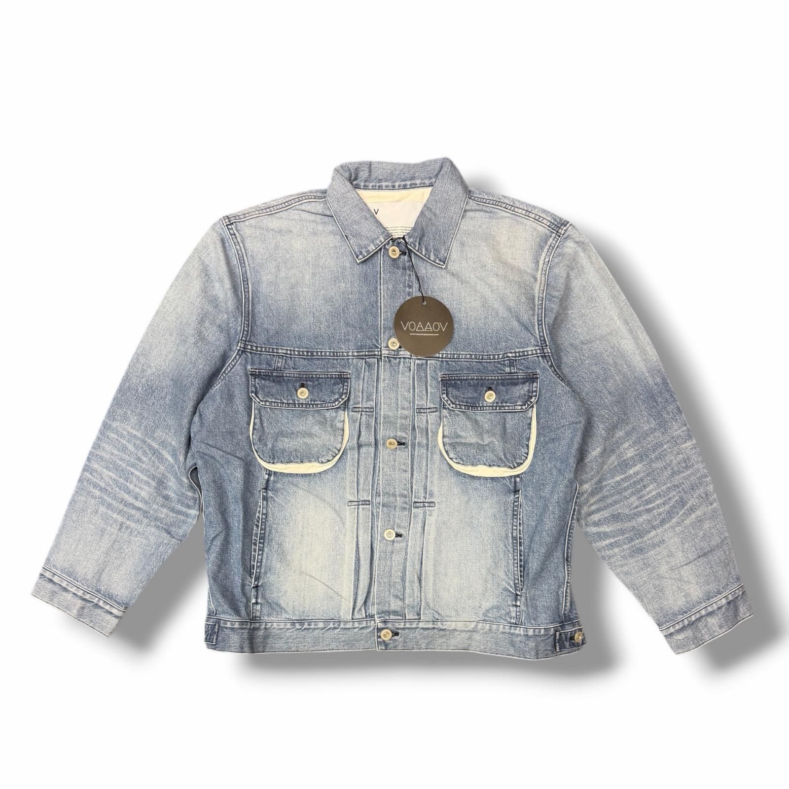 参考上代43780円 未使用 VOAAOV 25SS DENIM Oversize Jacket デニム
