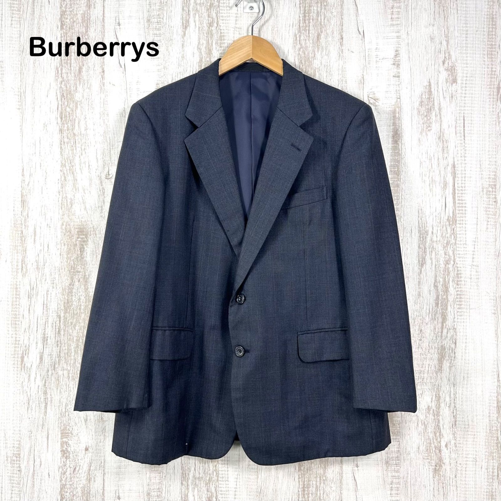 90s Burberrys ヴィンテージ バーバリーズ 総裏地 2B シングルブレスト 