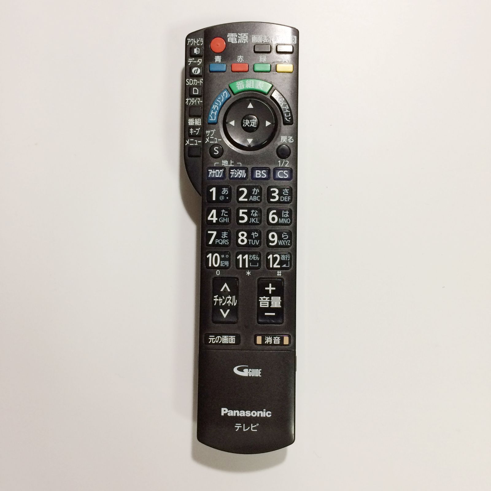 TR-103】N2QAYB000482 パナソニック純正 テレビ用リモコン Panasonic