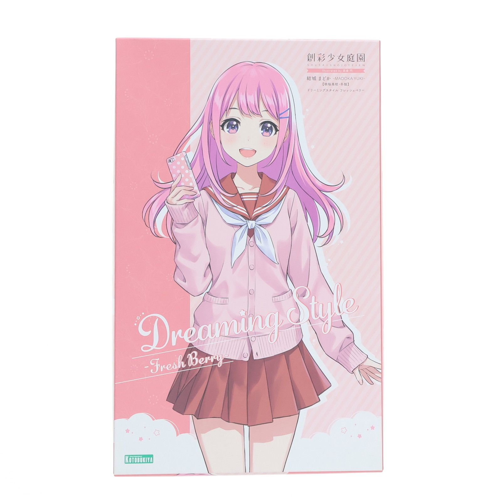 コトブキヤショップ限定 創彩少女庭園 1/10 結城まどか【桃桜高校・冬