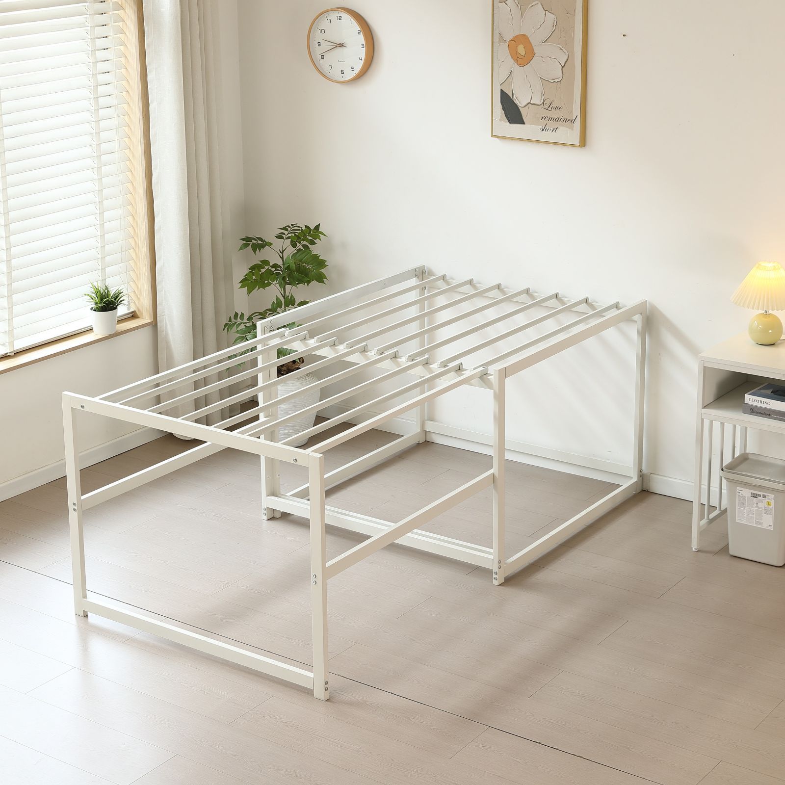 ロフトベッド ロータイプ 伸縮ベッド 高さ75cm シングル ロフトベット