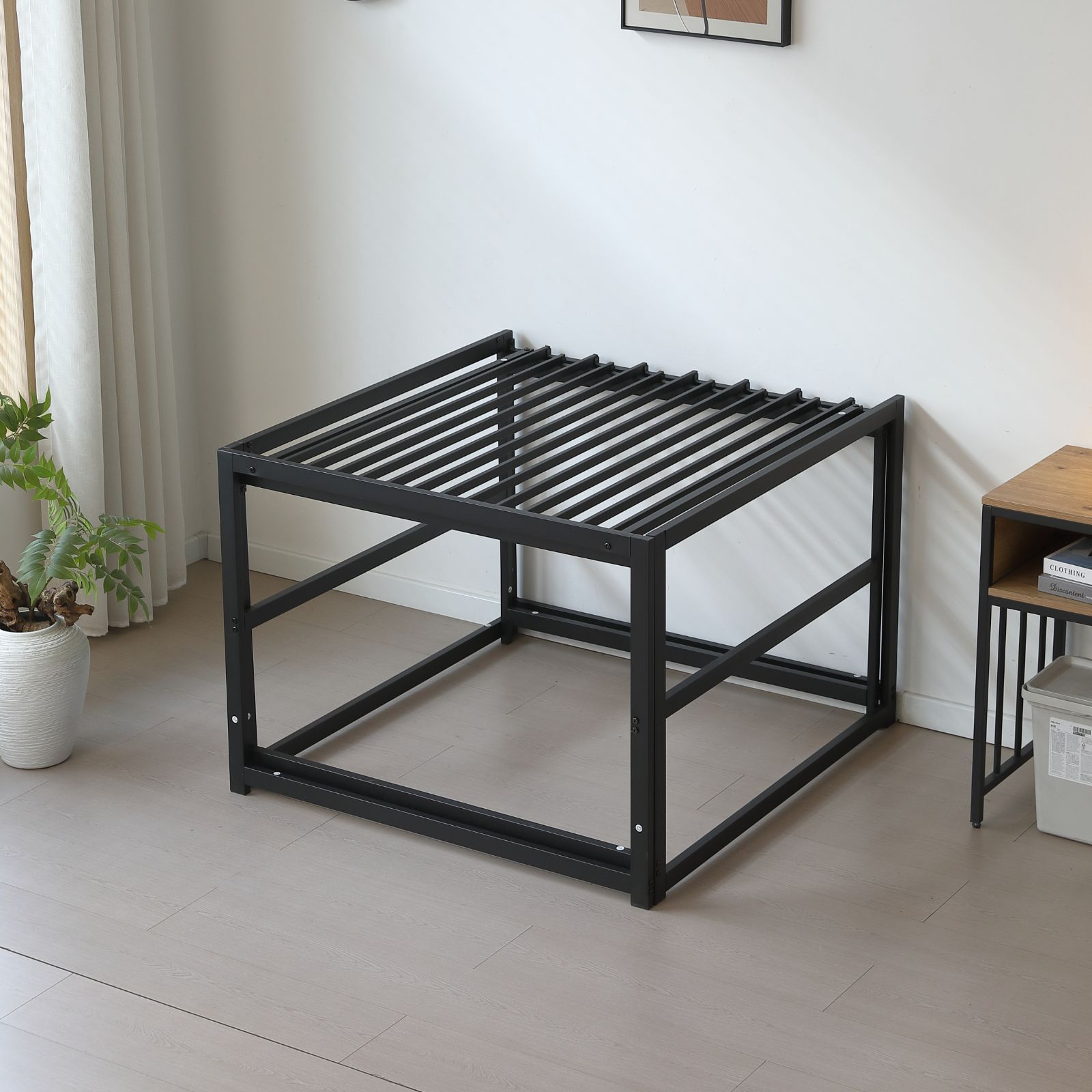ロフトベッド ロータイプ 伸縮ベッド 高さ75cm シングル ロフトベット