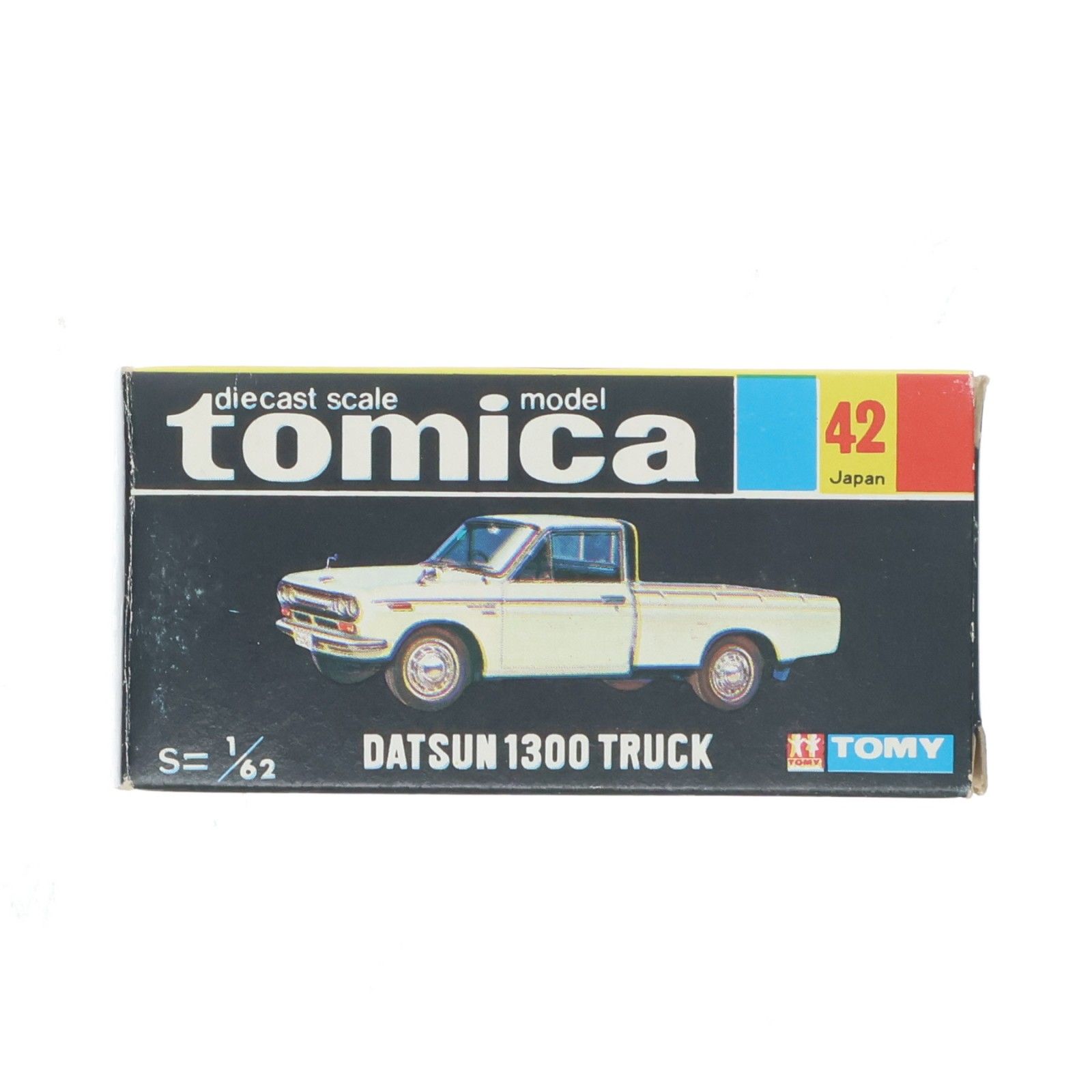 トミカ　黒箱42　ダットサン　1300　トラック　白色　旧ホイール　極美品 トミカ 黒箱42 ダットサン 1300 トラック 白色 旧ホイール 極美品