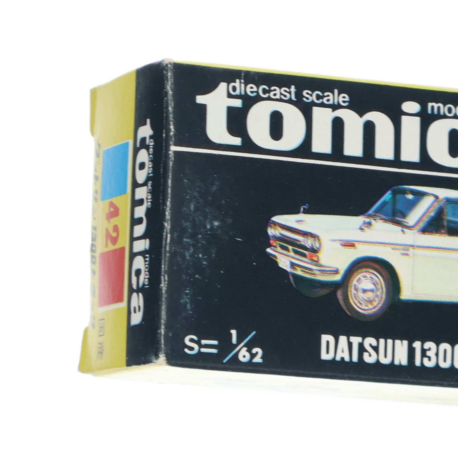 トミカ　黒箱42　ダットサン　1300　トラック　白色　旧ホイール　極美品 トミカ 黒箱42 ダットサン 1300 トラック 白色 旧ホイール 極美品