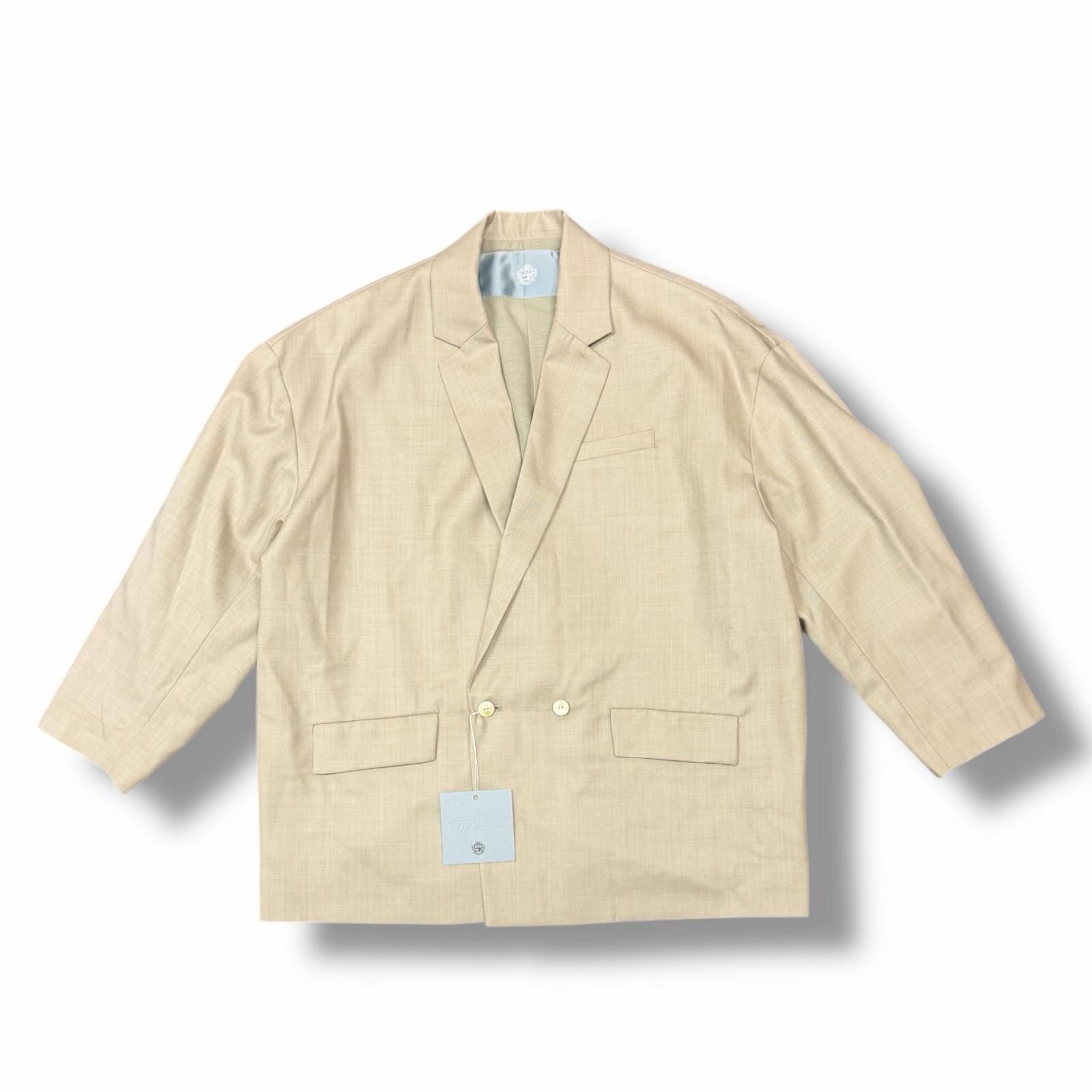 参考上代44000円 未使用 Dulcamara よそいきダブルジャケット 