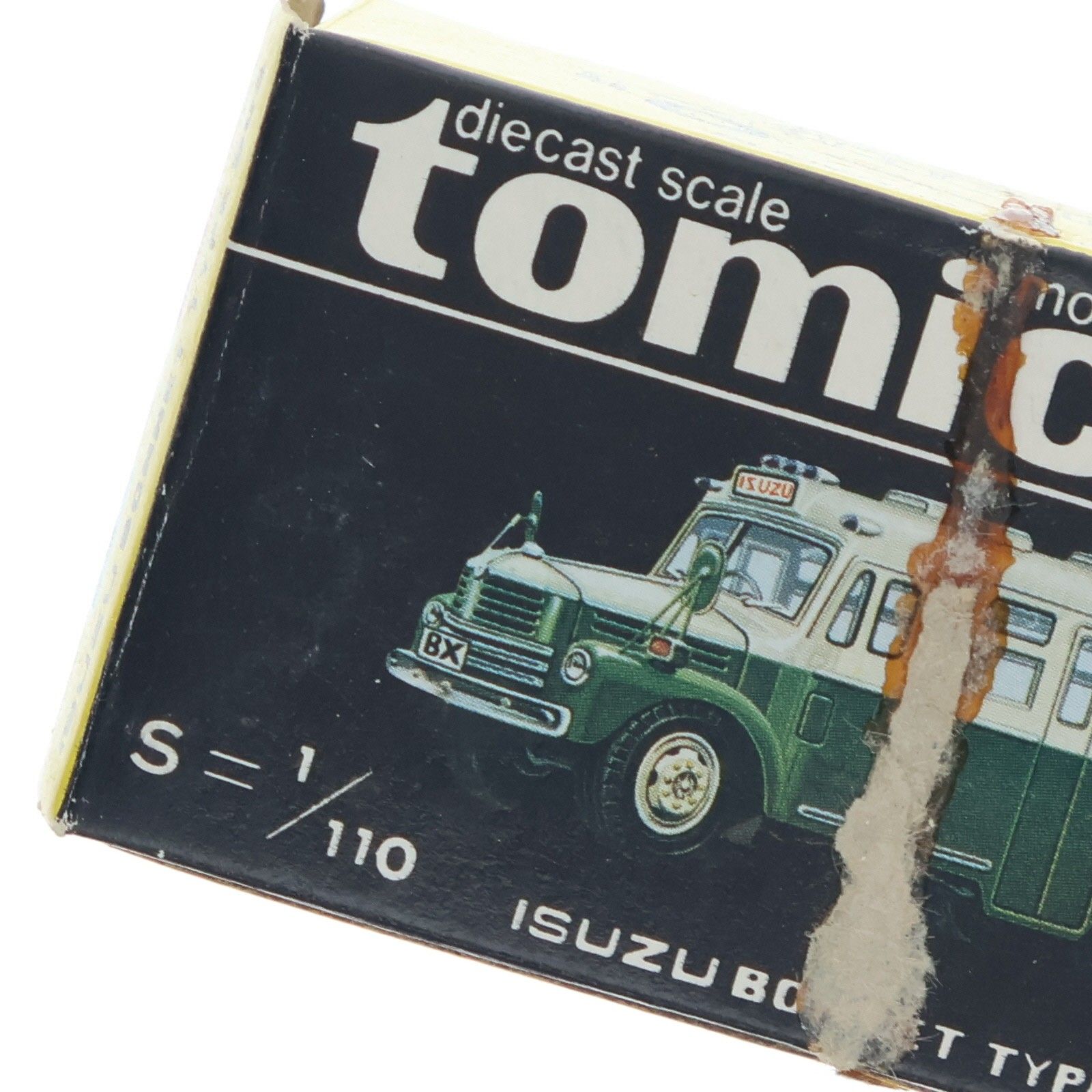 トミカ黒箱6いすずボンネットタイプバス(日本製) トミカ No.6 1/110 いすず ボンネットタイプバス(ブルー×ライト
