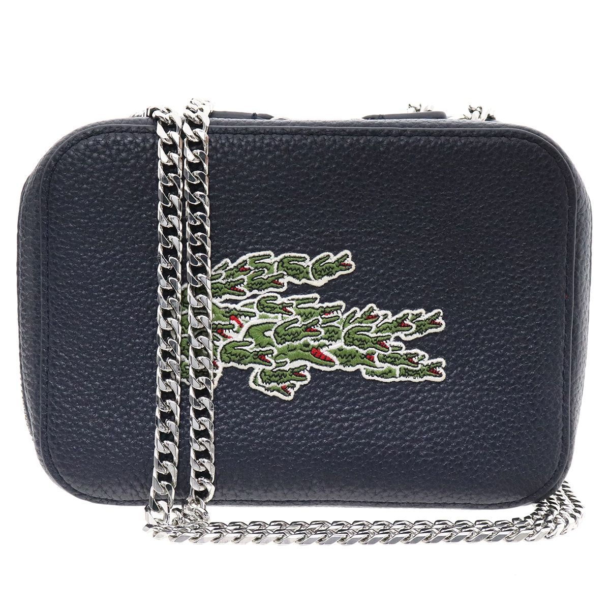 ラコステ チェーンショルダーバッグ 【中古】LACOSTE α-18227 - メルカリ
