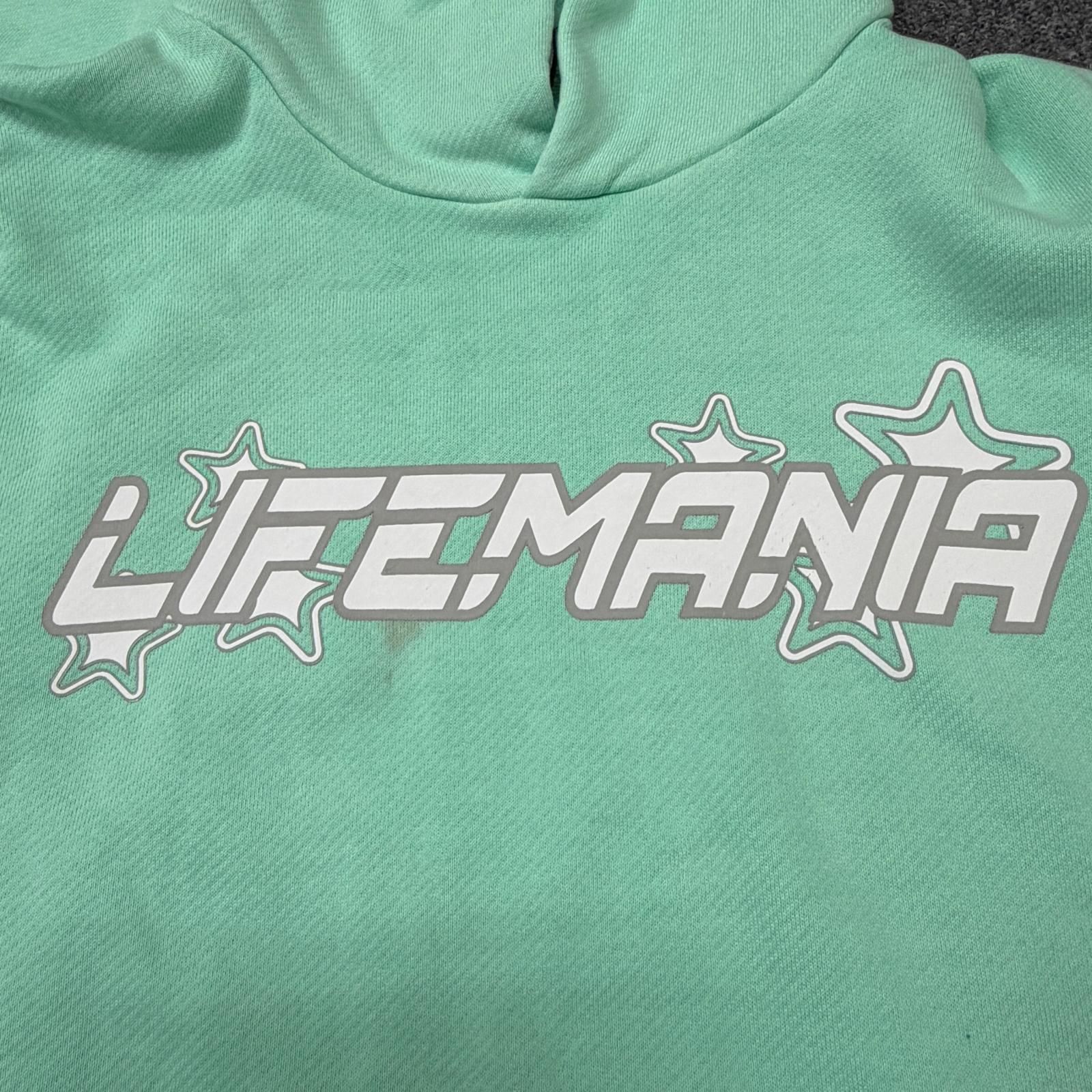 LIFEMANIA RACING STAR LOGO HOODIE レーシングスターロゴフーディー