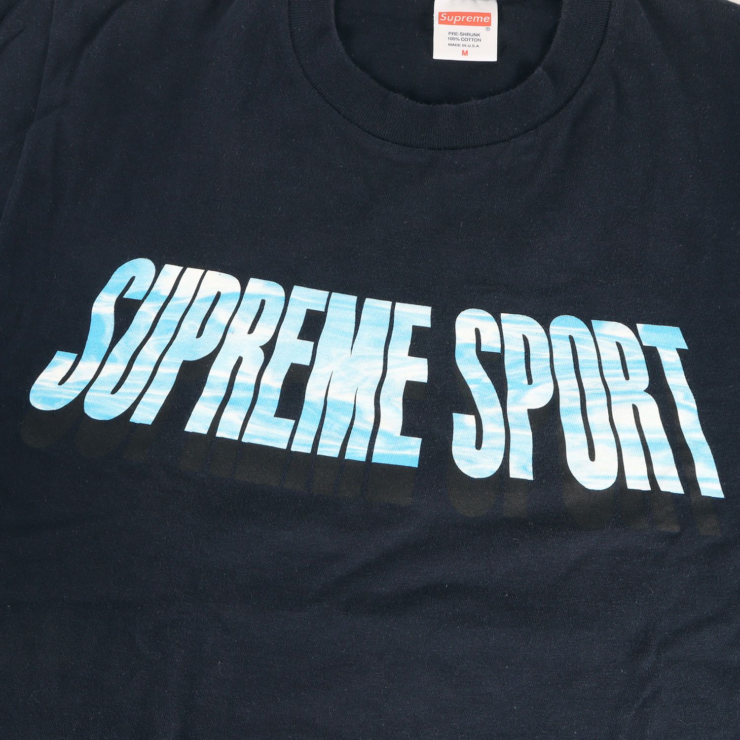 Supreme シュプリーム Tシャツ ネイビー 紺 サイズ:M | SUPREME SPORT 